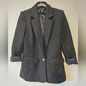 Endless rose textured blazer jacket